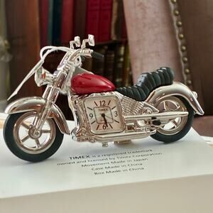 Timex Collectible Mini Clock – Motorcycle – NIB